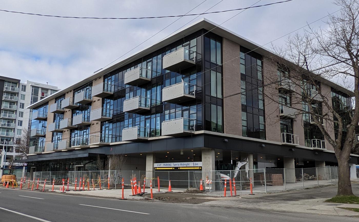 The Wade Condos; commercial 5 and 4storeys Completed built in