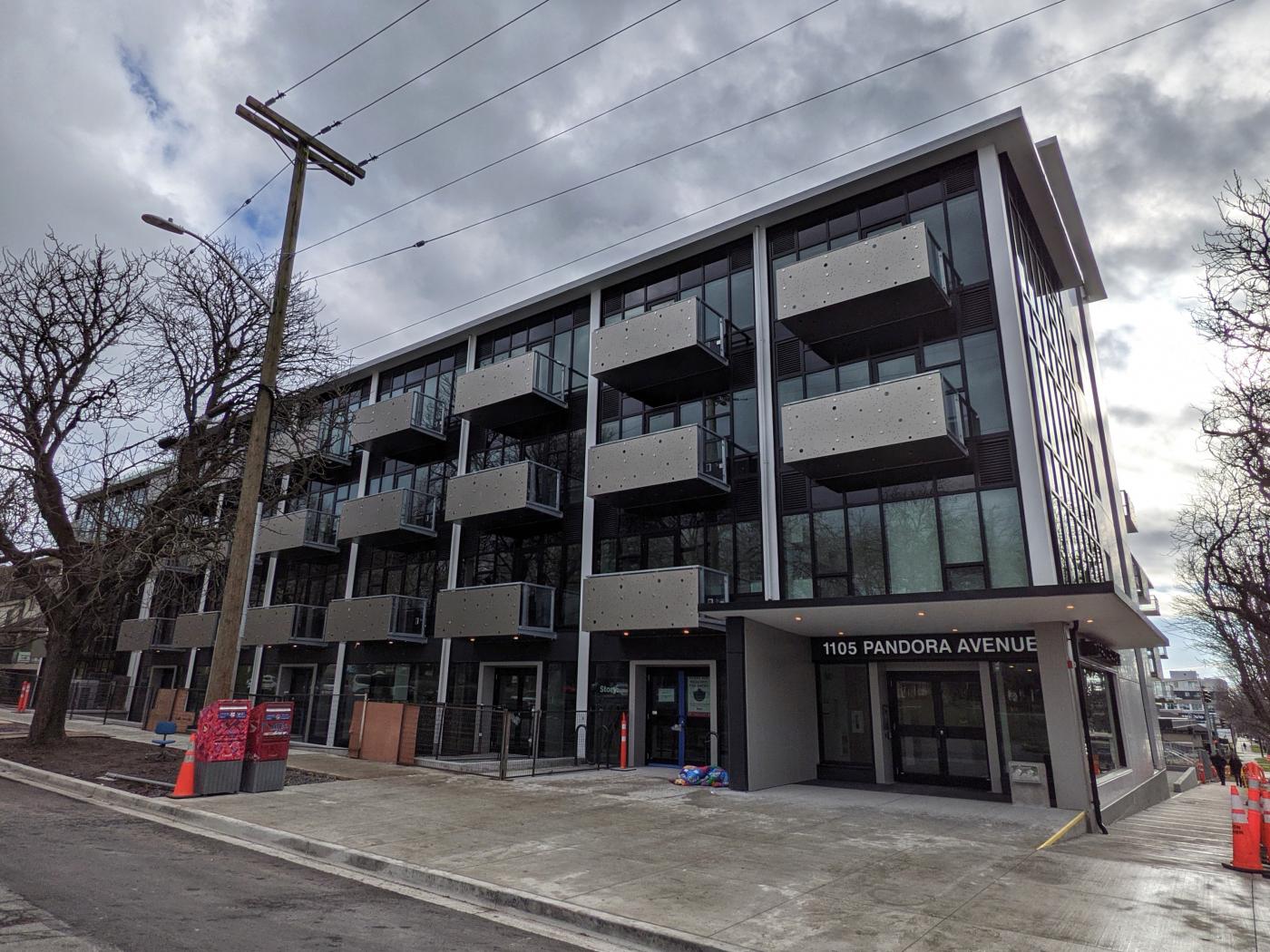 The Wade Condos; commercial 5 and 4storeys Completed built in