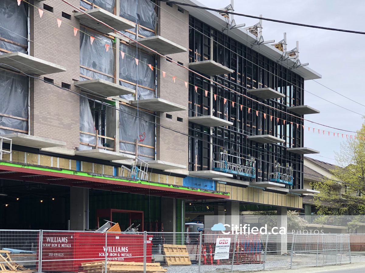 The Wade Condos; commercial 5 and 4storeys Completed built in