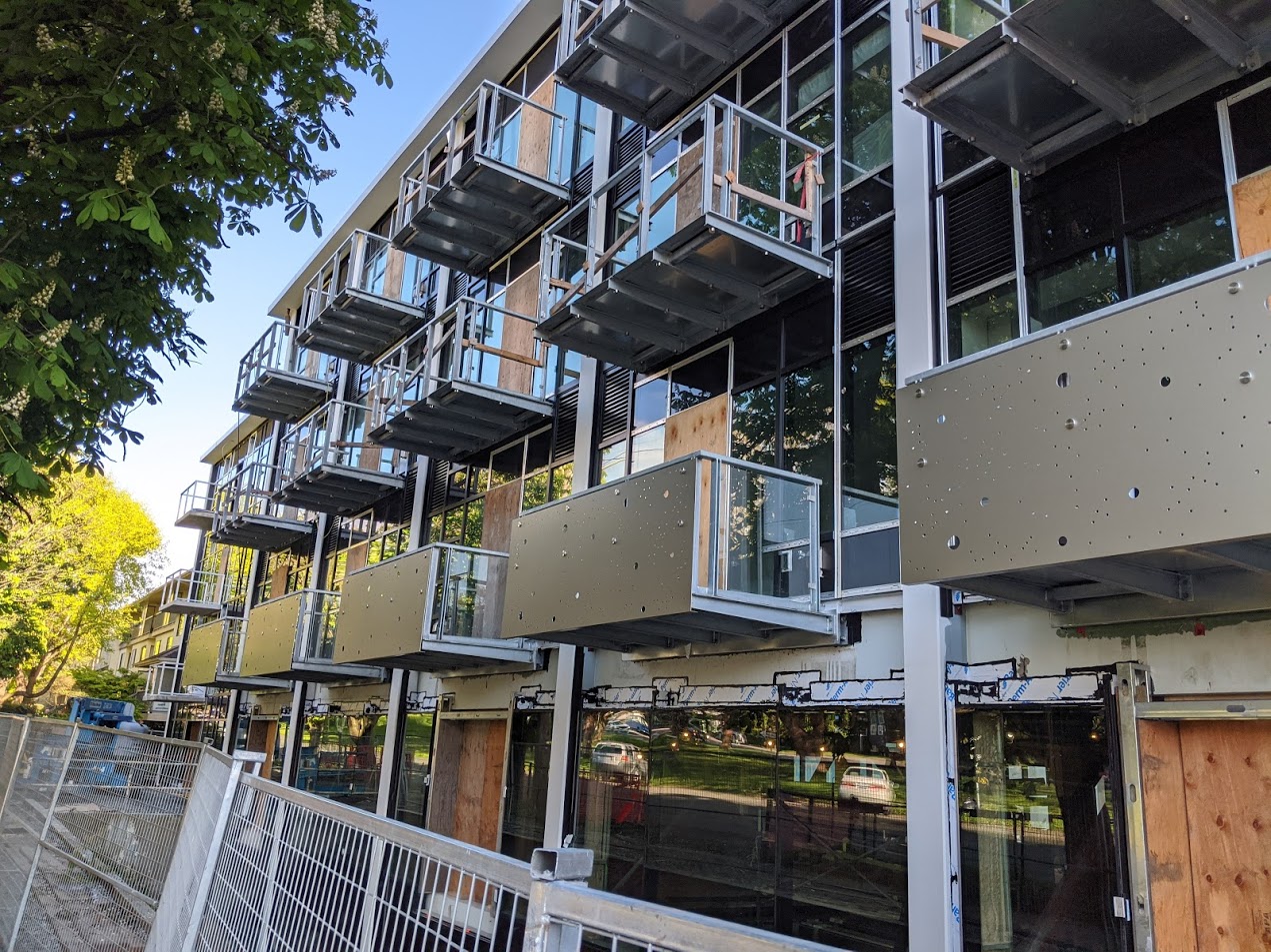 The Wade Condos; commercial 5 and 4storeys Completed built in