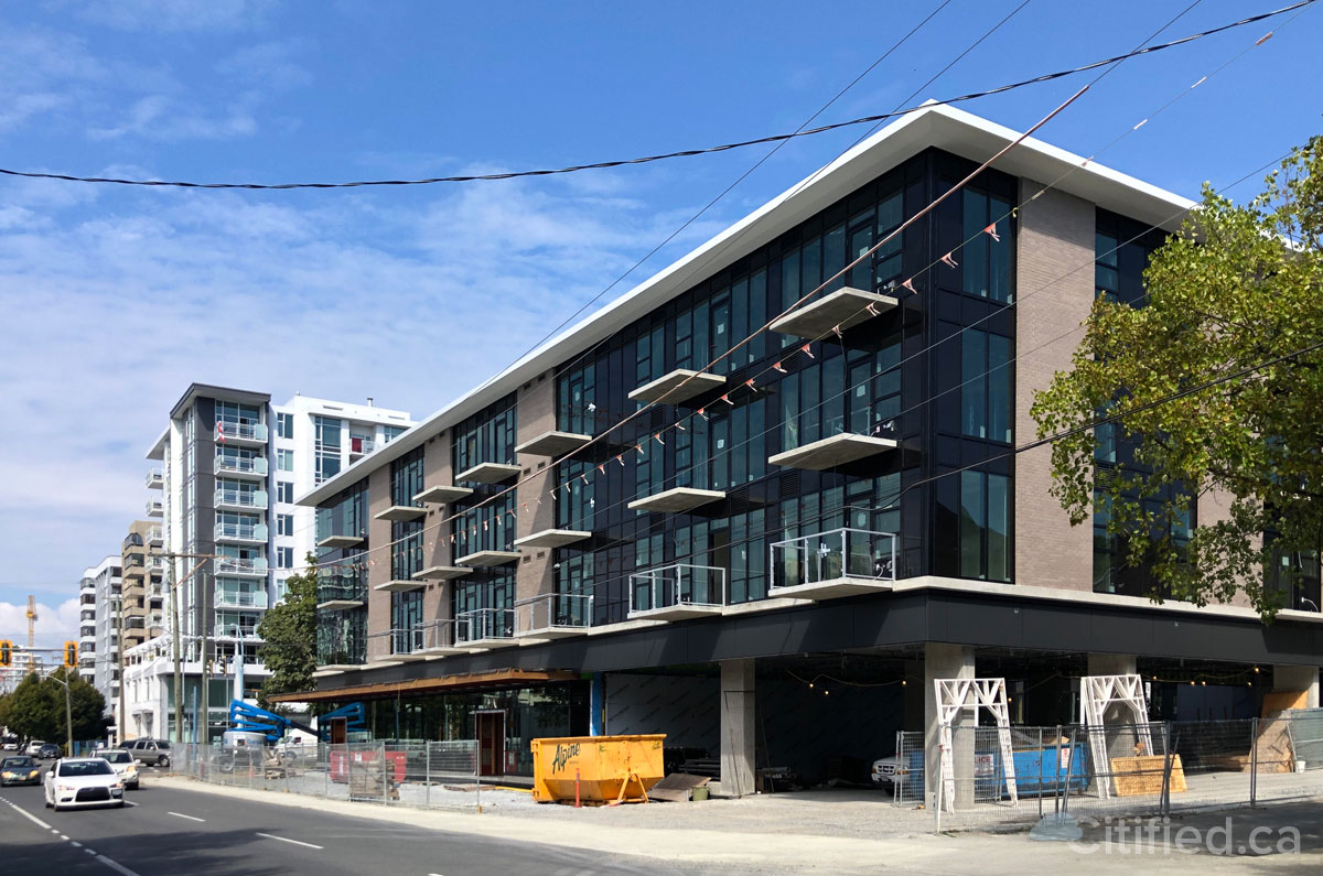 The Wade Condos; commercial 5 and 4storeys Completed built in