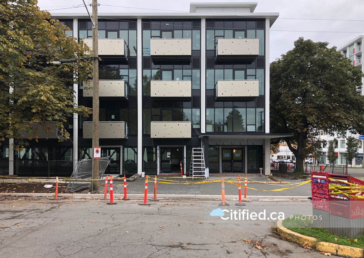 The Wade Condos; commercial 5 and 4storeys Completed built in